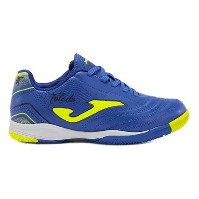 Fiú beltéri focicipő JOMA Toledo Jr IC royal blue yellow