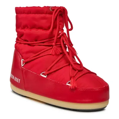 Női alacsony téli csizma MOON BOOT Light Low Nylon red