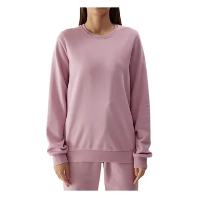 Női kapucnis pulóver 4F SWEATSHIRT-4FWSS24TSWSF0954-56S-LIGHT PINK