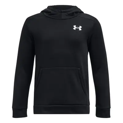 Fiú hőszigetelt kapucnis pulóver UNDER ARMOUR UA Armour Fleece Graphic HD-BLK