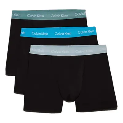 Férfi boxerek CALVIN KLEIN TRUNK 3PK-B- VIVID BL, ARONA, SAGEB GRN WBS