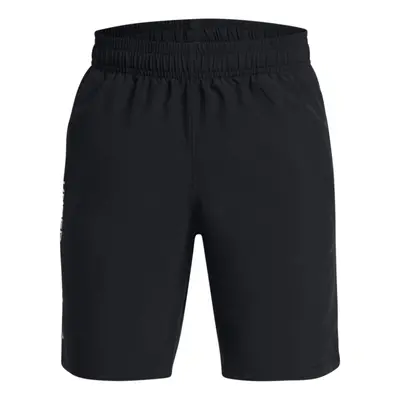 Fiú edzés rövidnadrág UNDER ARMOUR UA Woven Wdmk Shorts-BLK 001