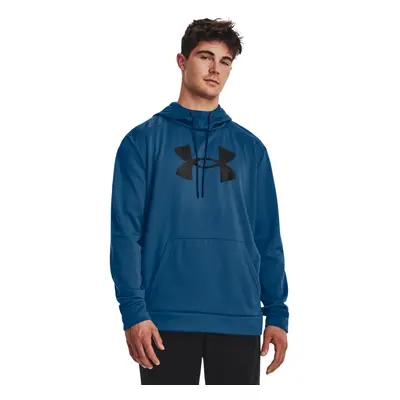 Hőszigetelt férfi edzőpulóver kapucnival UNDER ARMOUR UA Armour Fleece Big Logo HD-BLU