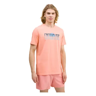 Rövid ujjú férfi póló 4F TSHIRT-4FWSS24TTSHM1288-70S-ORANGE