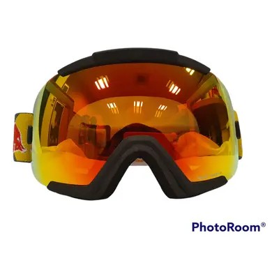 Síszemüveg RED BULL SPECT SHELTER-002, matt black red snow-orange with red Flash, SMU