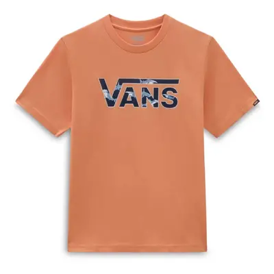 Fiú rövid ujjú póló VANS BY CLASSIC LOGO FILL BOYS-Orange