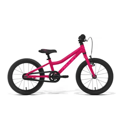 Gyermek mountain bike AMULET 16 Mini Lite, dark pink metalic pink shiny