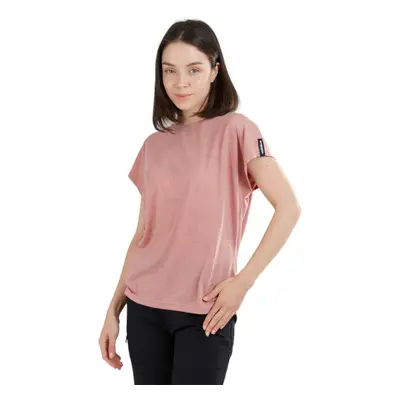 Női rövid ujjú turista póló FUNDANGO Rush T-shirt-385-mauve