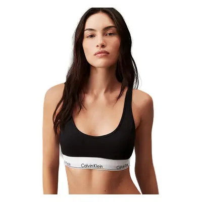 Női melltartó CALVIN KLEIN LIGHTLY LINED BRALETTE-BLACK