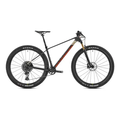 Mountain bike MONDRAKER Podium Carbon R, tran silver carbon desert grey orange