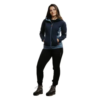 Női túra softshell kabát NORTHFINDER DONNA-387-blueblue