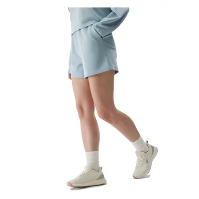 Női tréningruha rövidnadrág 4F SHORTS CAS-4FWSS24TSHOF324-34S-LIGHT BLUE