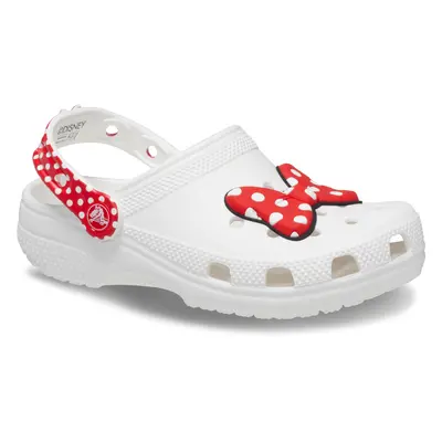 Lányok crocs (rekreációs lábbeli) CROCS Disney Minnie Mouse Classic Clog T white red