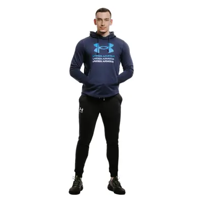 Férfi kapucnis pulóver UNDER ARMOUR UA Rival Terry Graphic Hood-BLU