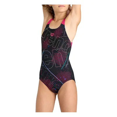 Lány úszó egyrészes fürdőruha ARENA GALACTIC SWIMSUIT SWIM PRO BACK