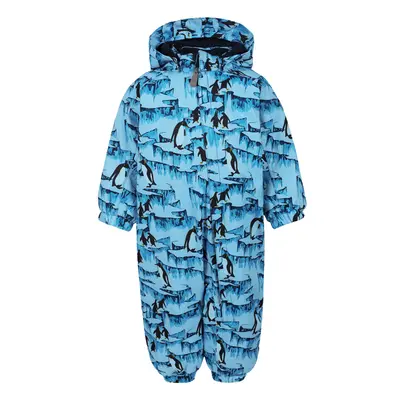 Fiú téli overál COLOR KIDS Coverall, AOP, AF 10.000, light blue