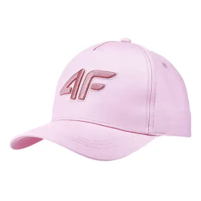 Lányos sapka 4F JUNIOR BASEBALL CAP-4FJWSS24ACABF246-56S-LIGHT PINK