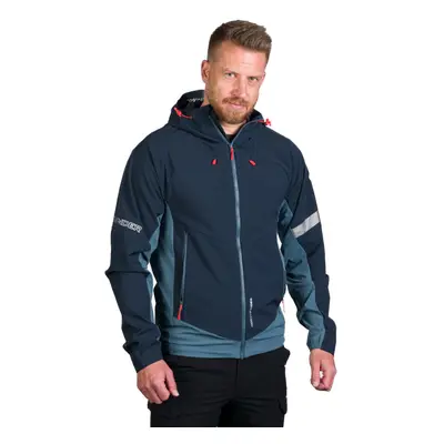 Férfi túra softshell kabát NORTHFINDER RANDAL-387-blueblue