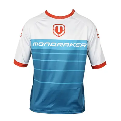 Rövid ujjú kerékpáros mez MONDRAKER Enduro Trail Jersey short, petrol white red