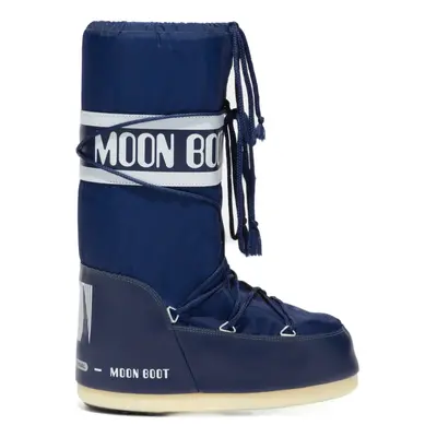 Gyermek magas téli csizma MOON BOOT ICON NYLON, 002 blue K