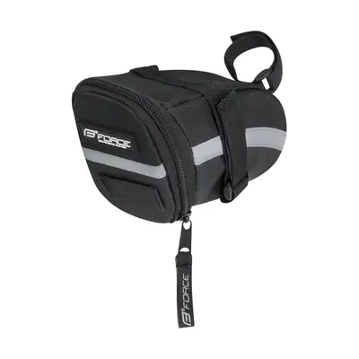 Kerékpáros táska FORCE MID SADDLE BAG VELCRO