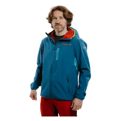 Férfi túrakabát EVERETT LightSoftshell M oceanblue