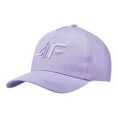 Lányos sapka 4F JUNIOR BASEBALL CAP-4FJWSS24ACABF246-52S-LIGHT VIOLET