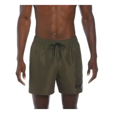 NIKE SWIM-Logo Lap 5 inch-240-Cargo khaki Zöld XXL