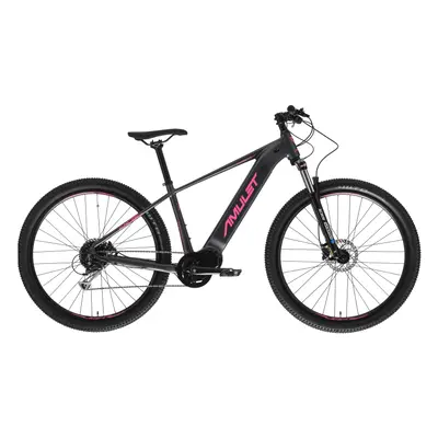 Női elektromos mountain bike AMULET (II. Quality) 29 eRival 4.0 SH, black matt pink