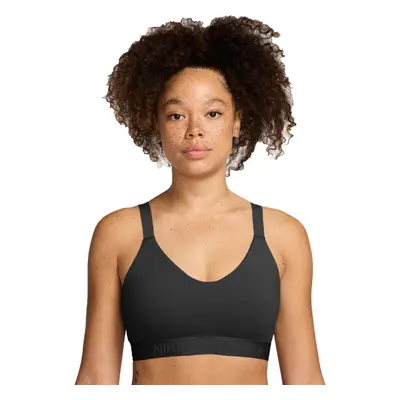 Női edző sportmelltartó NIKE W NK DF INDY MED SPT BRA-FD1065-010-black