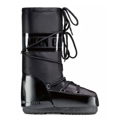 Női téli magas csizma MOON BOOT MBGLANCE black