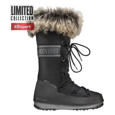 Női téli magas csizma MOON BOOT Monaco High black