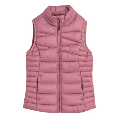 Lány mellény 4F JUNIOR VEST-JAW23TVJAF039-54S-PINK