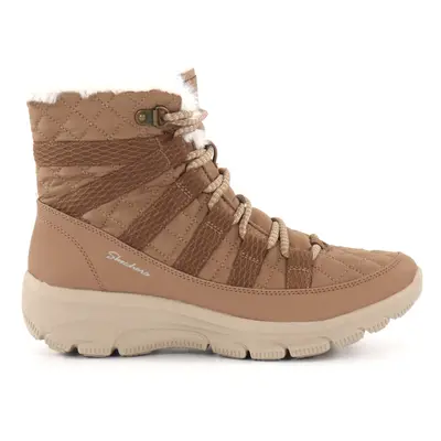 Női magas téli csizma SKECHERS Easy Going Moro Street light brown