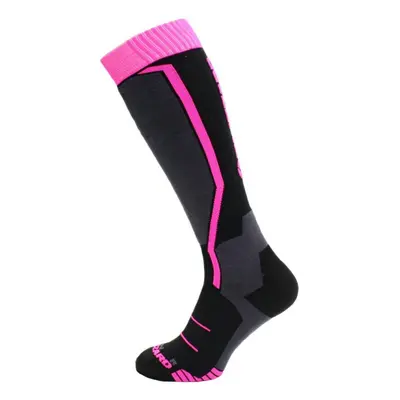 Gyermek sízokni (zokni) BLIZZARD Viva Allround ski socks junior black anthracite magenta