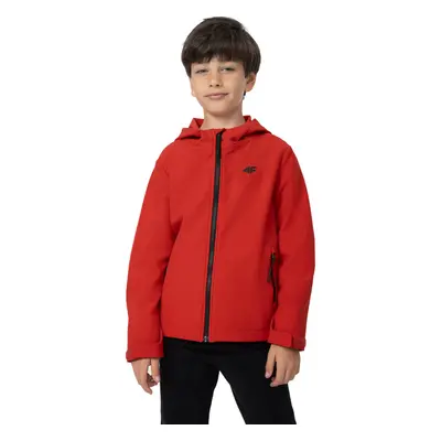 Fiú túra softshell kabát 4F JUNIOR SOFTSHELL JACKET M091-62S-RED