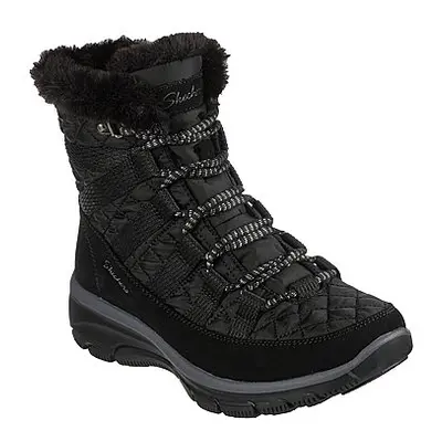 Női magas téli csizma SKECHERS Easy Going Moro Street black