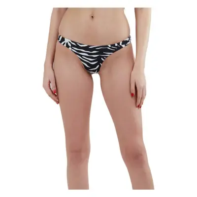 Női fürdőruha brazil bikini alsó FUNDANGO Madison High Cut Bottoms-903-black injun