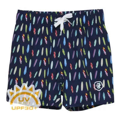 Fiú fürdőruha COLOR KIDS Swim Shorts - AOP-7721-Dress Blues