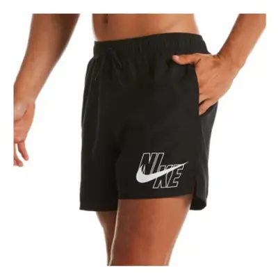 Férfi fürdőruha NIKE SWIM Logo Lap 5 inch-001 Black