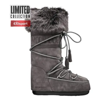 Női magas téli csizma MOON BOOT Velvet anthracite