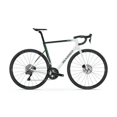 Országúti kerékpár BASSO Astra disc, pop green, Shimano Ultegra Di2, Microtech MrLite