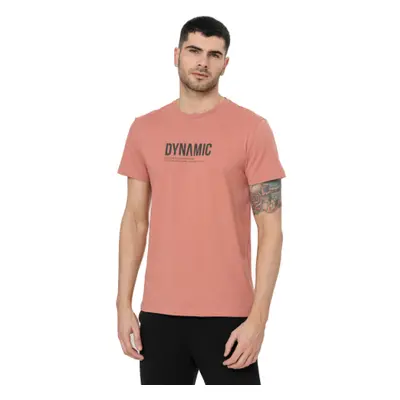 Rövid ujjú férfi póló 4F MENS T-SHIRT TSM026-65S-PALE CORAL