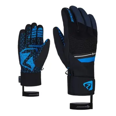 Férfi síkesztyű ZIENER GRANIT GTX AW glove ski alpine, persian blue,