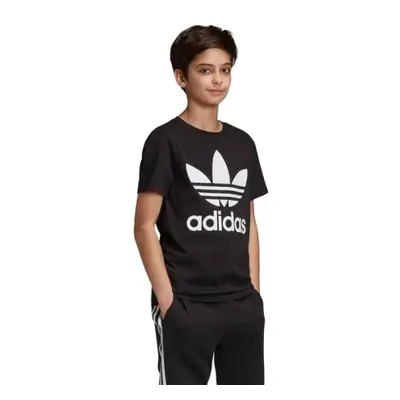 Junior póló rövid ujjal ADIDAS ORIGINALS TREFOIL TEE-DV2905-BLACK WHITE