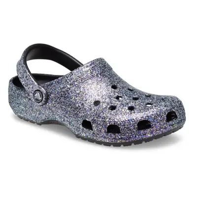 Crocs (rekreációs cipő) CROCS Classic Glitter Clog black multi