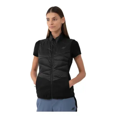 Női túra mellény 4F WOMENS VEST BZD060-20S-DEEP BLACK I