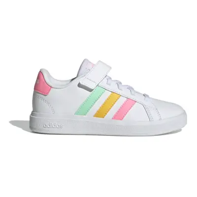 Lányok szabadidős cipők ADIDAS Grand Court cloud white pulse mint beam pink