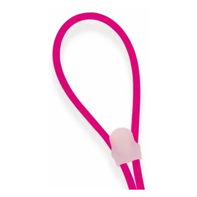 Szemüveg húr CENTROSTYLE Silicon cord stopper zipp M - pink