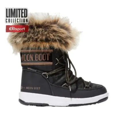 Junior téli bokacsizma MOON BOOT Monaco Low WP JR black copper